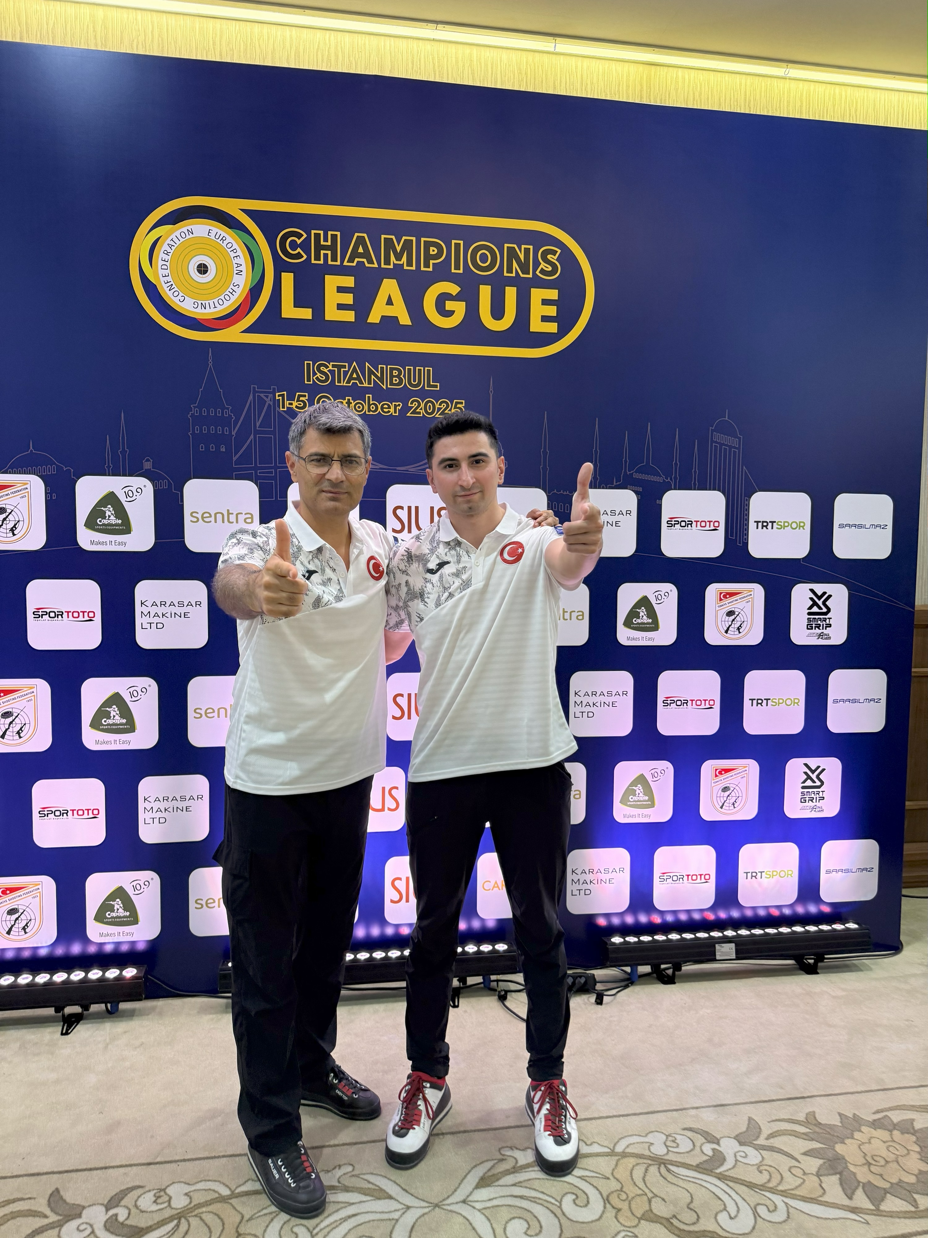 HAVALI SİLAHLAR AVRUPA ŞAMPİYONLAR LİGİ’NDE TÜRKİYE’DEN ALTIN MADALYA RÜZGARI