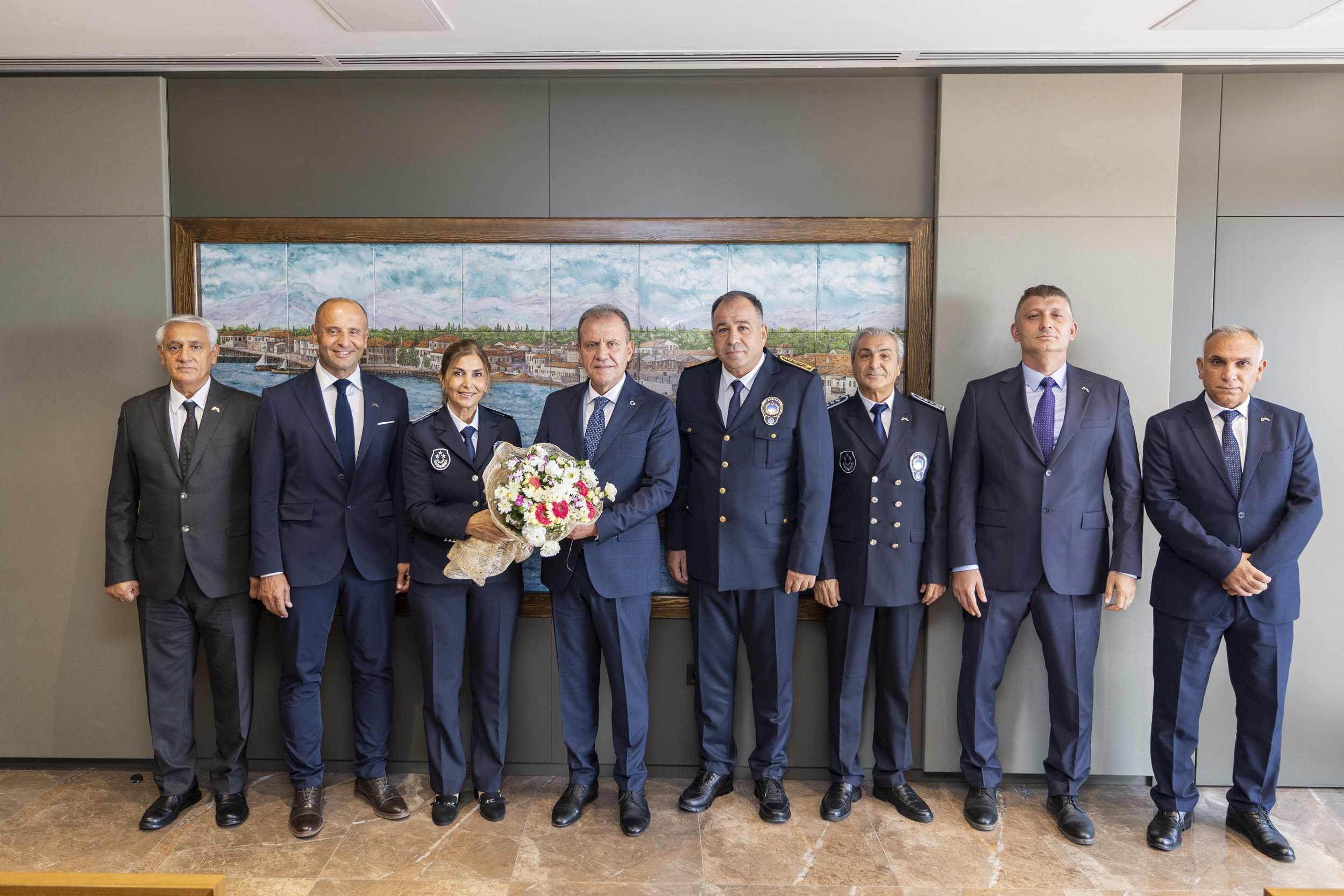 ZABITA TEŞKİLATI’NDAN BAŞKAN SEÇER’E ZİYARET