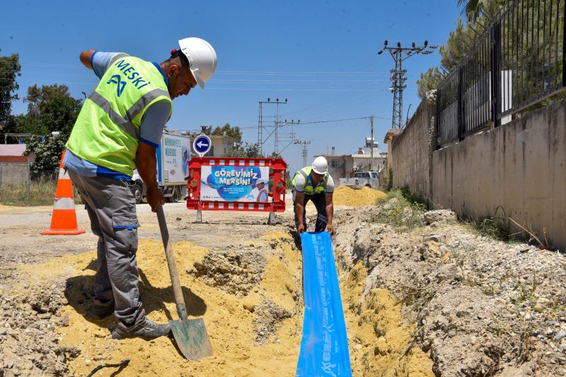 MESKİ, BALTALI MAHALLESİ’NİN İÇME SUYU REZERVİNİ GÜÇLENDİRDİ